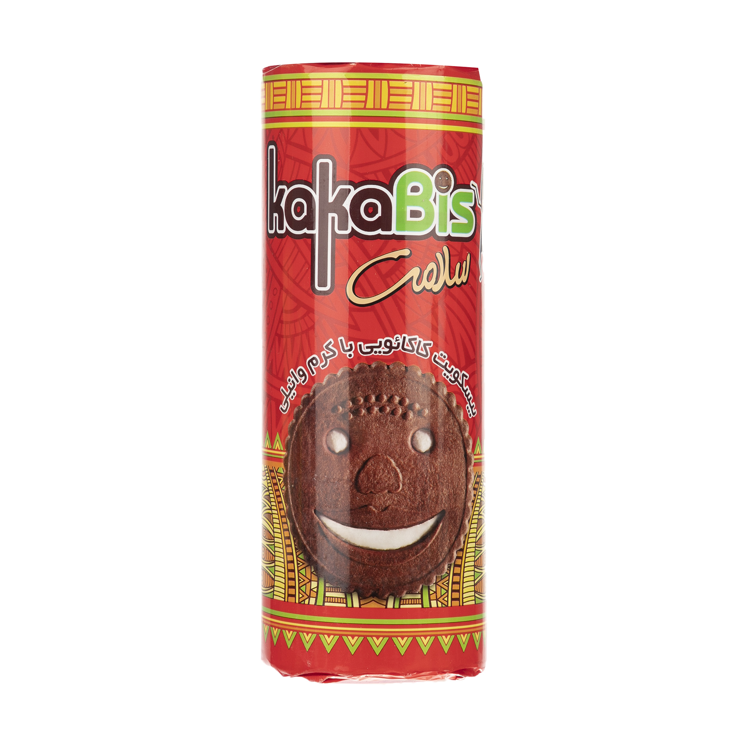 بیسکویت کاکائویی با کرم وانیلی سلامت - 400 گرم بیسکویت کاکائویی با کرم وانیلی سلامت - 400 گرم