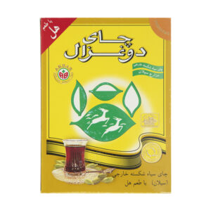 چای سیلان دوغزال با طعم هل مقدار 250 گرم