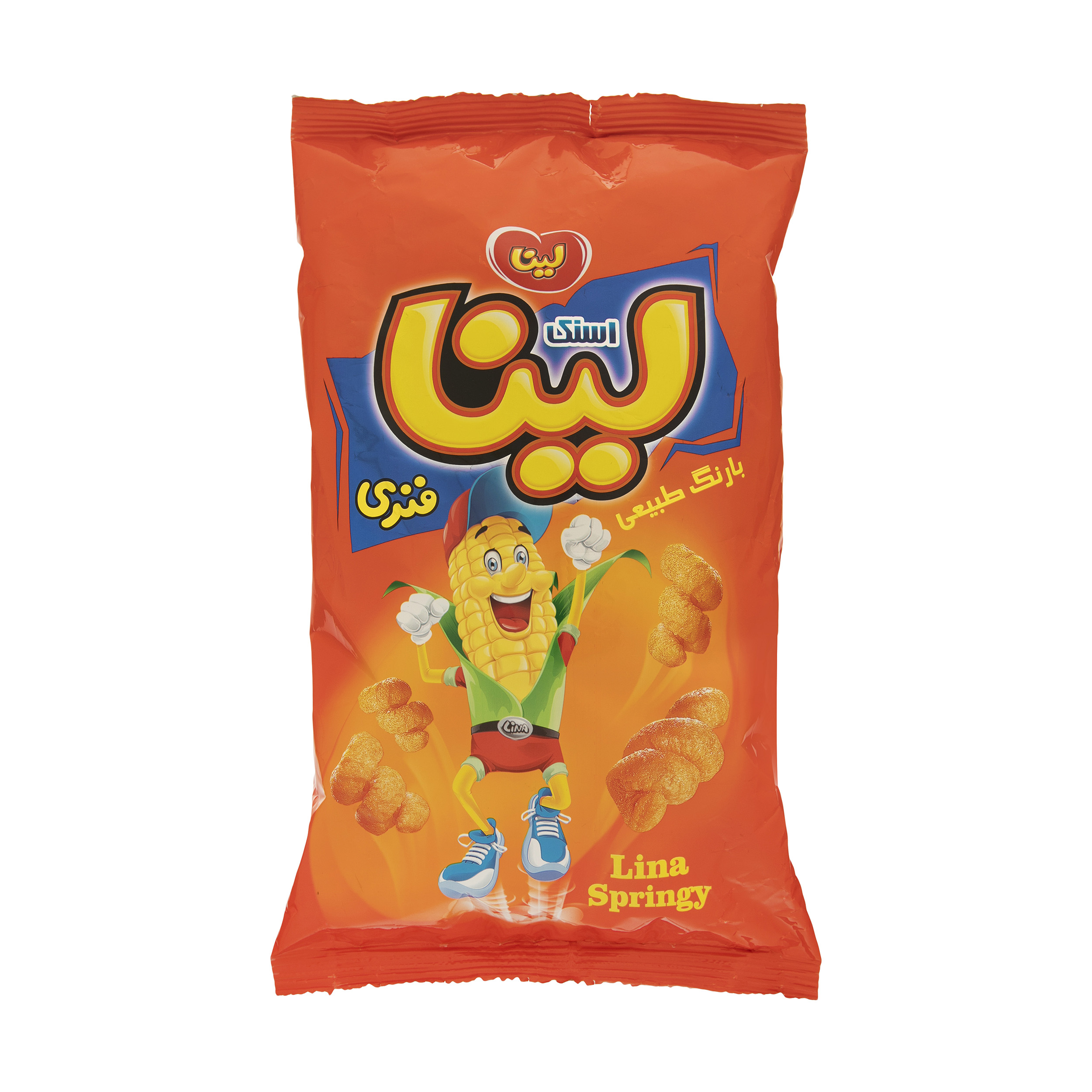 اسنک فنری لینا - 80 گرم اسنک فنری لینا - 80 گرم