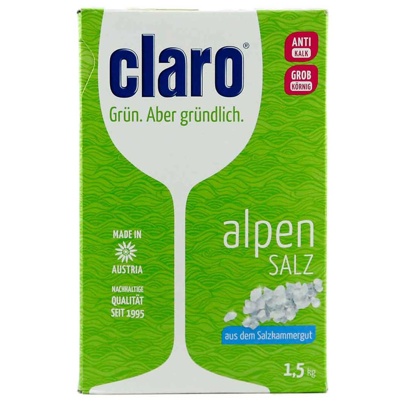 نمک ظرفشویی کلارو مدل Alpen Salz مفدار 1.5 کیلوگرم نمک ظرفشویی کلارو مدل Alpen Salz مفدار 1.5 کیلوگرم