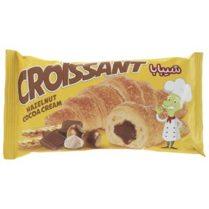 کروسان کرم کاکائو فندقی شیبابا مقدار 50 گرم