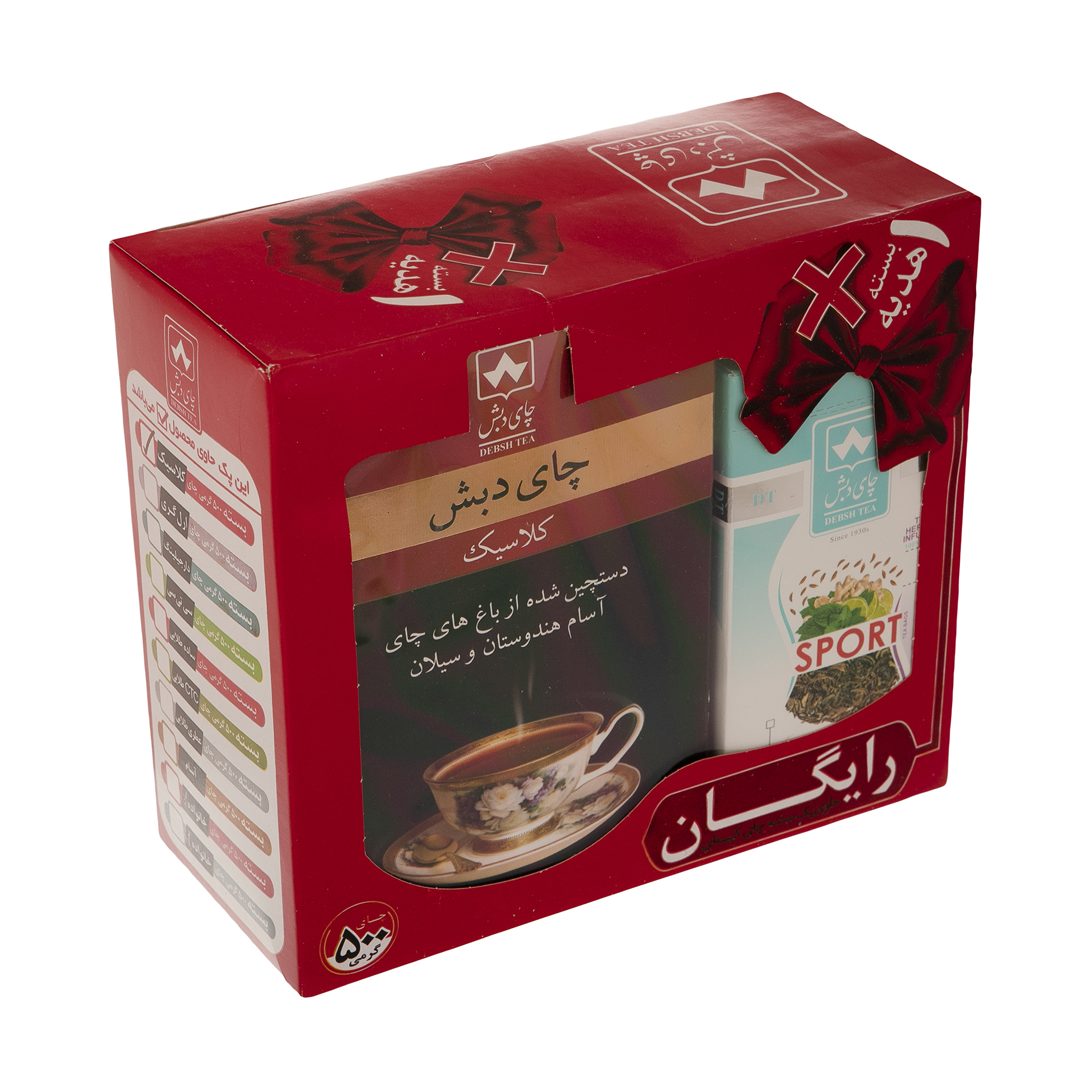 چای کلاسیک و دمنوش کیسه ای ورزش چای دبش - 600 گرم چای کلاسیک و دمنوش کیسه ای ورزش چای دبش - 600 گرم