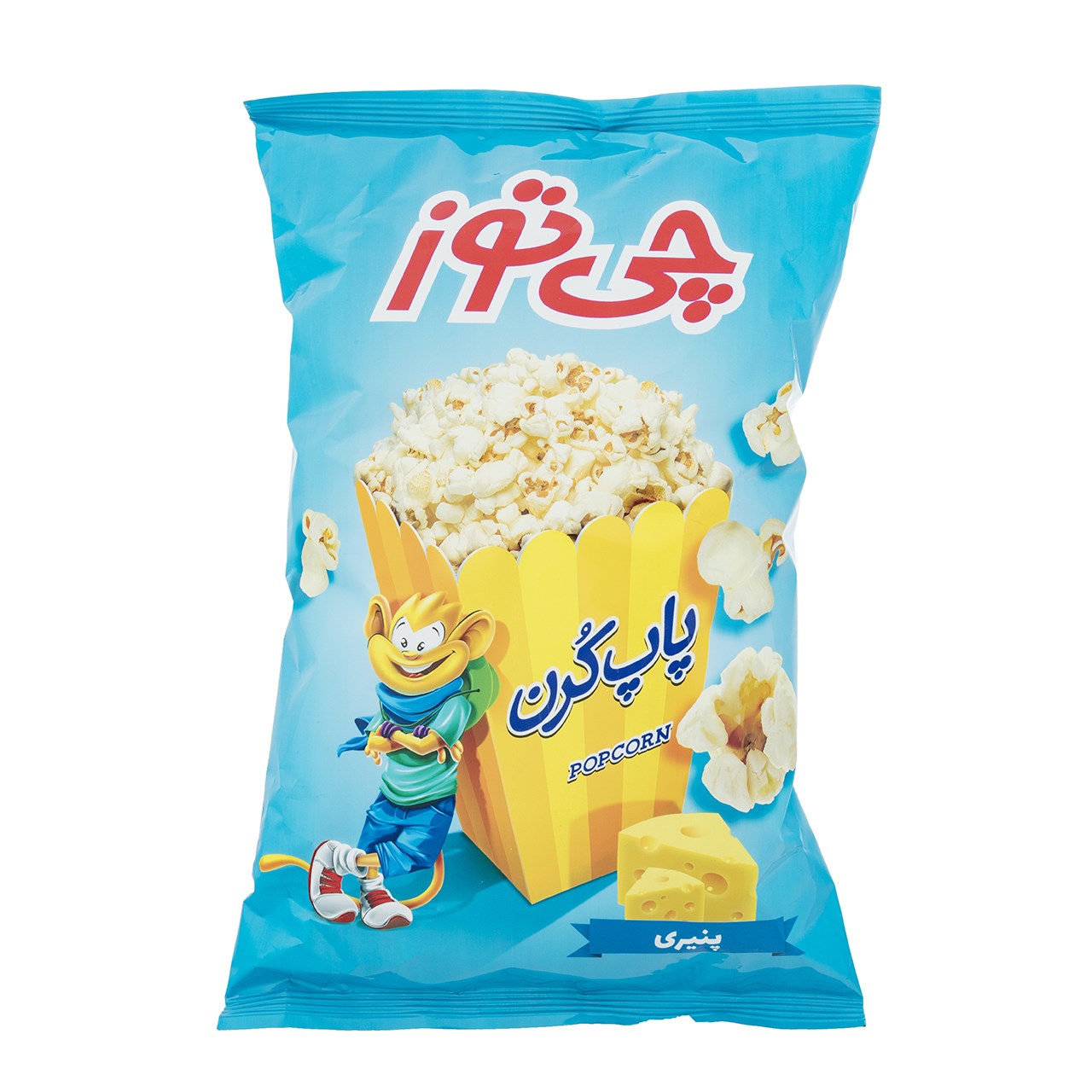 پاپ کرن پنیری چی توز مقدار 18 گرم پاپ کرن پنیری چی توز مقدار 18 گرم