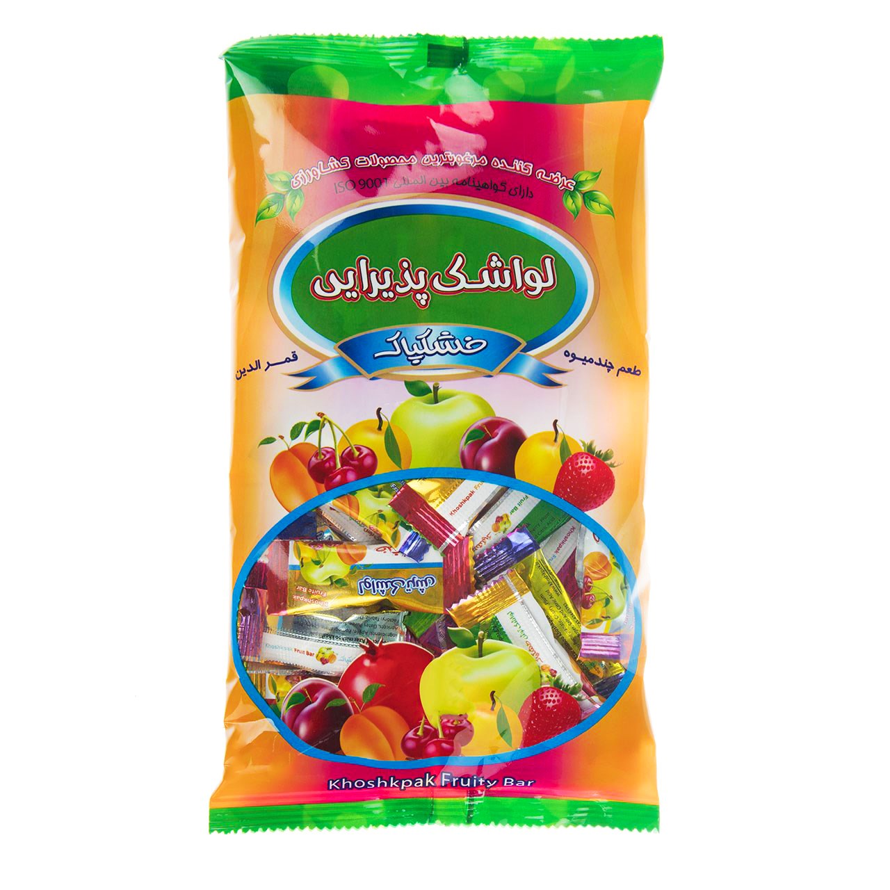 لواشک پذیرایی چند میوه خشکپاک مقدار 300 گرم لواشک پذیرایی چند میوه خشکپاک مقدار 300 گرم