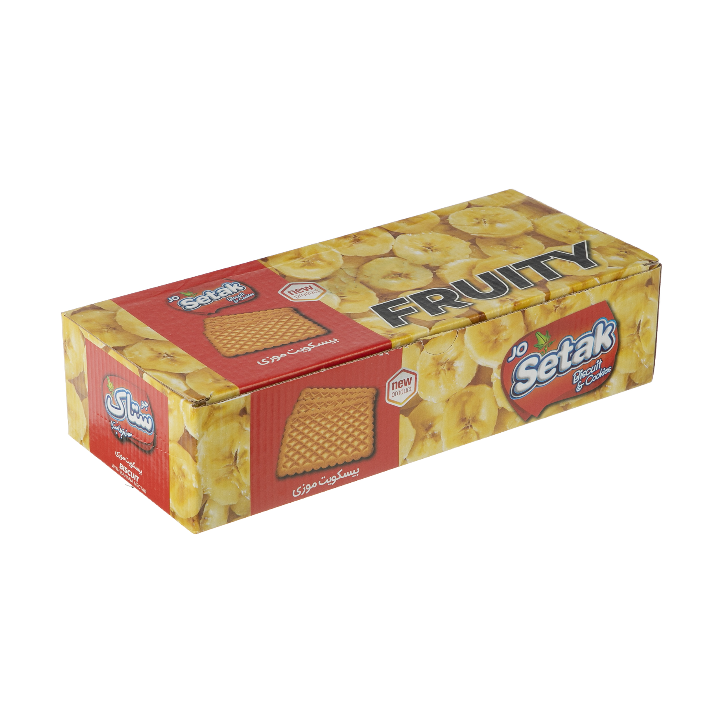 بیسکویت موزی ستاک - 550 گرم بیسکویت موزی ستاک - 550 گرم