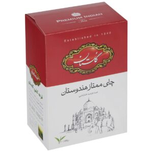 چای سیاه ممتاز هندوستان گلستان مقدار 100 گرم