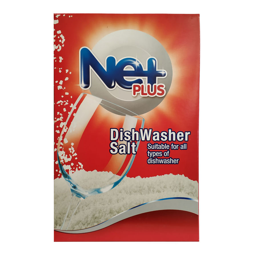 نمک ماشین ظرفشویی نت پلاس مدل Net Plus حجم 1200 گرم نمک ماشین ظرفشویی نت پلاس مدل Net Plus حجم 1200 گرم