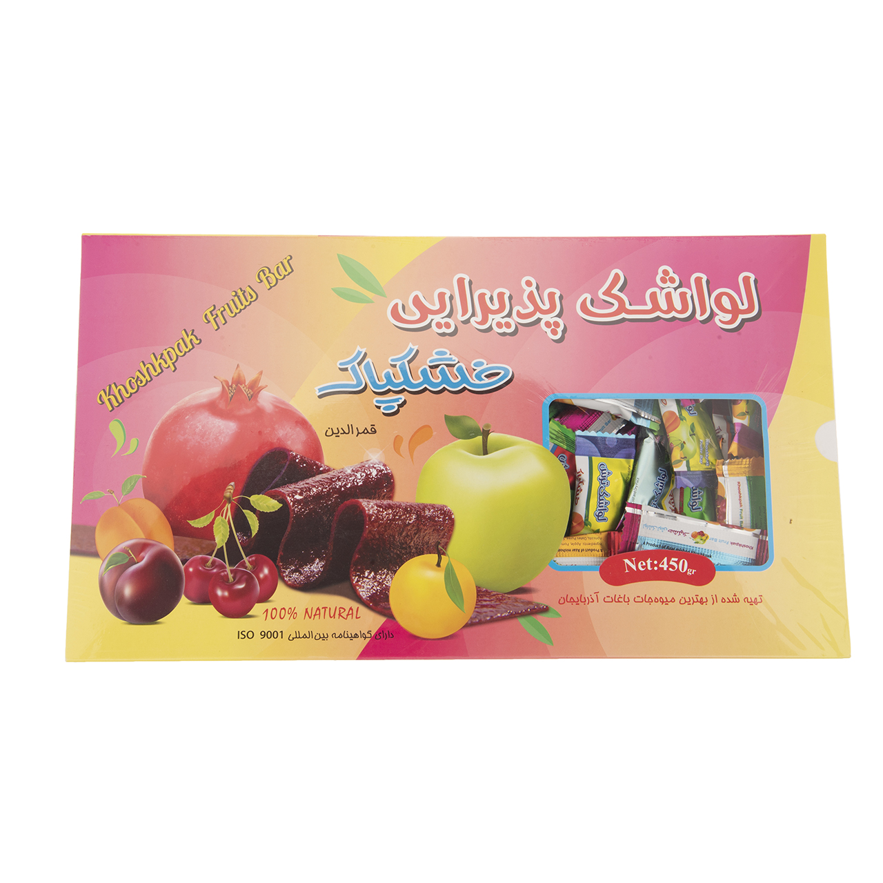لواشک پذیرایی خشکپاک - 450 گرم لواشک پذیرایی خشکپاک - 450 گرم