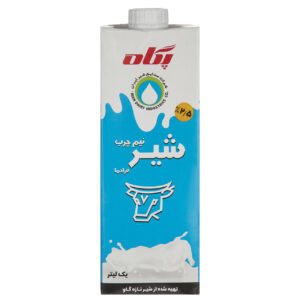 شیر نیم چرب فرادما پگاه - 1 لیتر