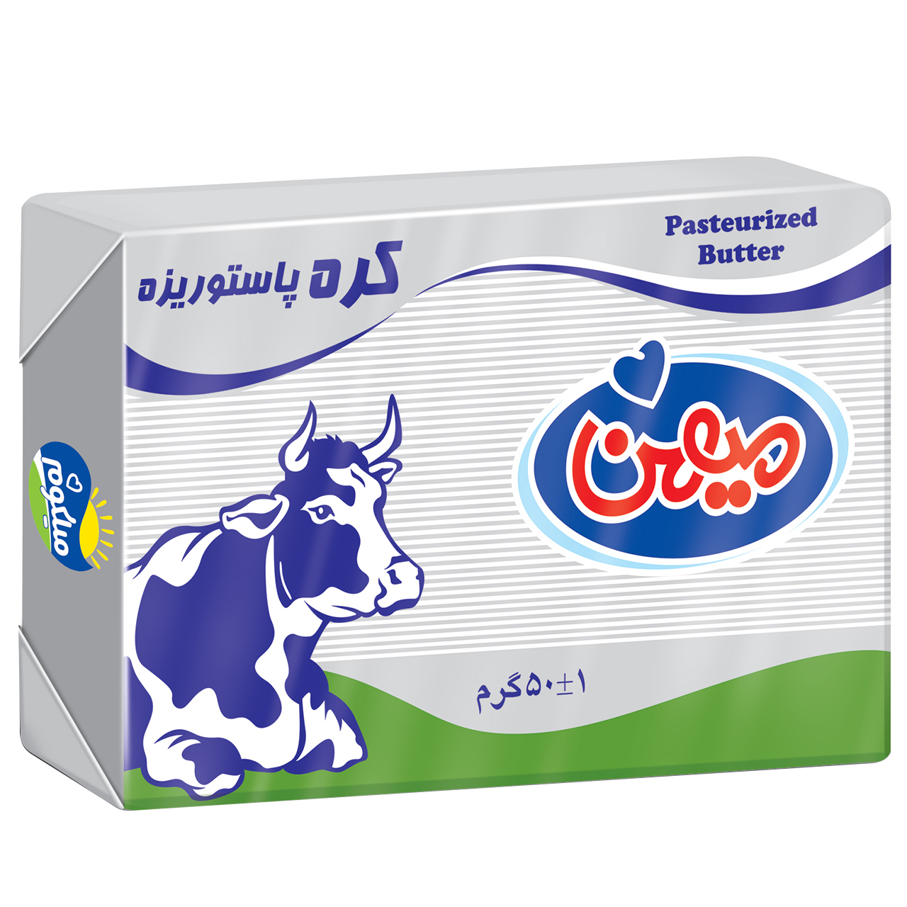 کره حیوانی پاستوریزه میهن 50 گرم کره حیوانی پاستوریزه میهن 50 گرم