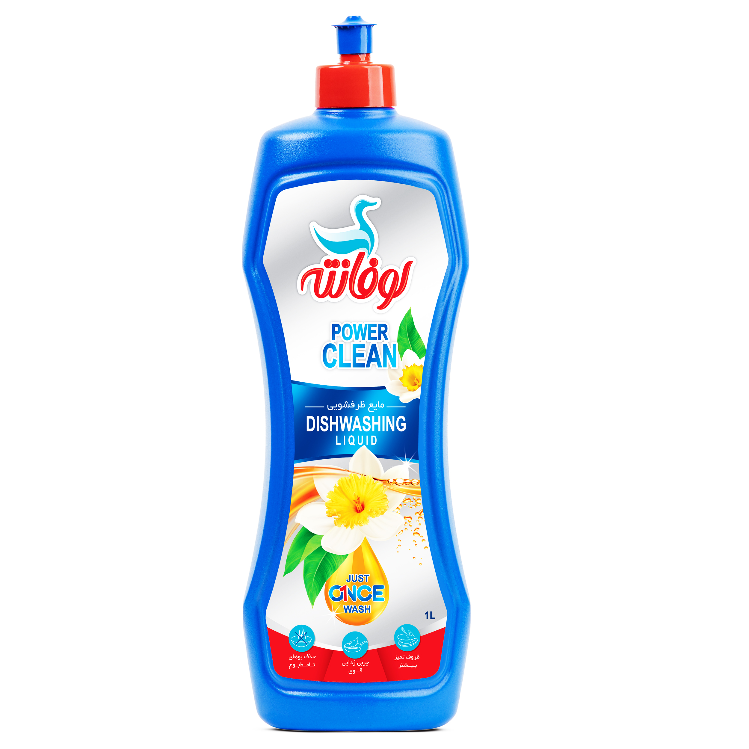 مایع ظرفشویی لوفانته مدل Flower حجم 1 لیتر مایع ظرفشویی لوفانته مدل Flower حجم 1 لیتر