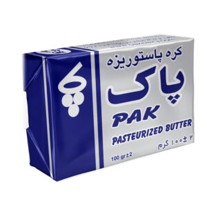 کره پاستوریزه پاک مقدار 100 گرم