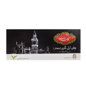 چای سیاه کیسه ای گلستان  ارل گری پک 25 عددی