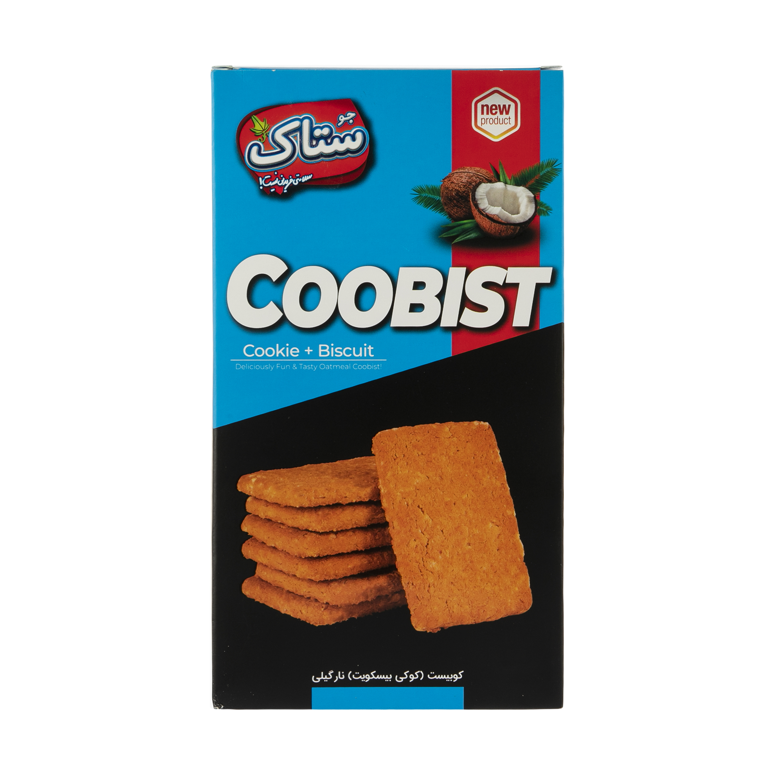 کوکی نارگیلی ستاک - 360 گرم کوکی نارگیلی ستاک - 360 گرم