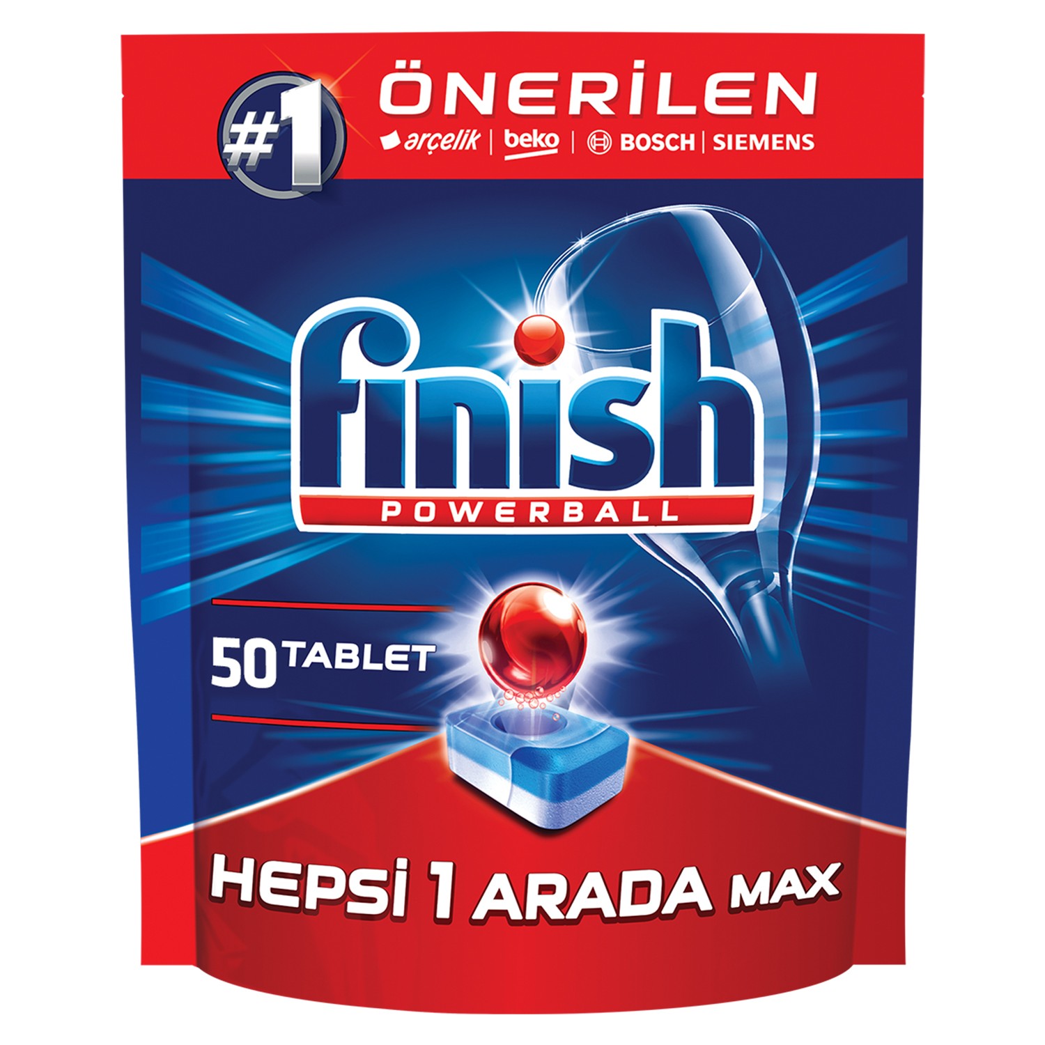 قرص ماشین ظرفشویی فینیش مدل Hepsi 1 Arada بسته 50 عددی قرص ماشین ظرفشویی فینیش مدل Hepsi 1 Arada بسته 50 عددی