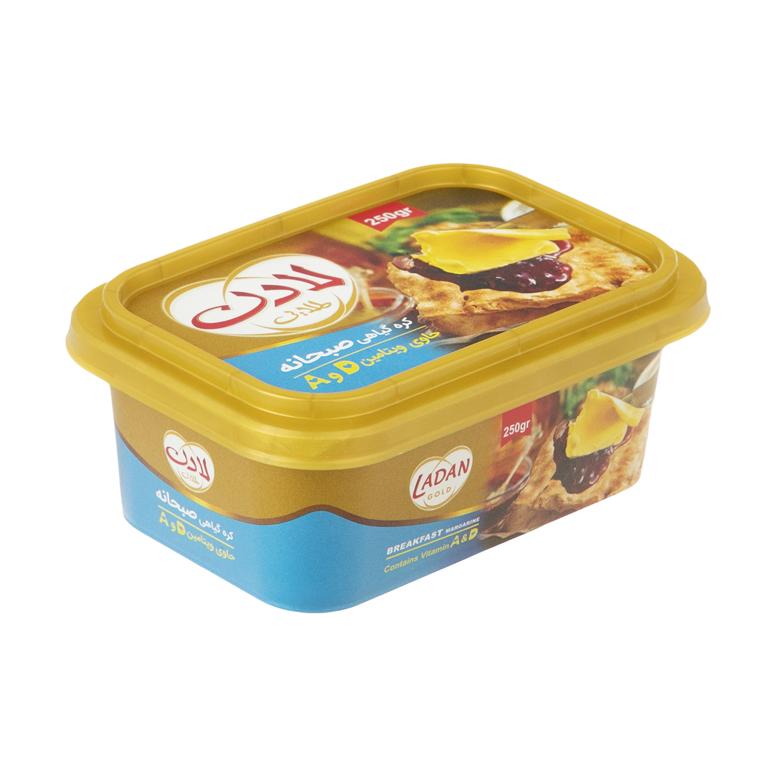 کره گیاهی صبحانه لادن - 250 گرم کره گیاهی صبحانه لادن - 250 گرم