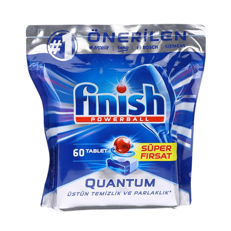 قرص ماشین ظرفشویی فینیش مدل Quantum بسته 60 عددی قرص ماشین ظرفشویی فینیش مدل Quantum بسته 60 عددی
