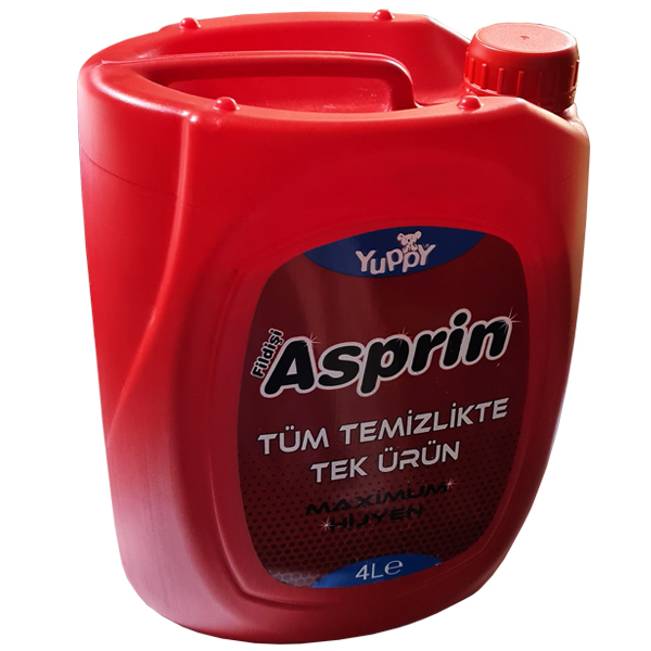 مایع تمیزکننده چند منظوره یوپی مدل Asprin حجم 4000 میلی لیتر مایع تمیزکننده چند منظوره یوپی مدل Asprin حجم 4000 میلی لیتر