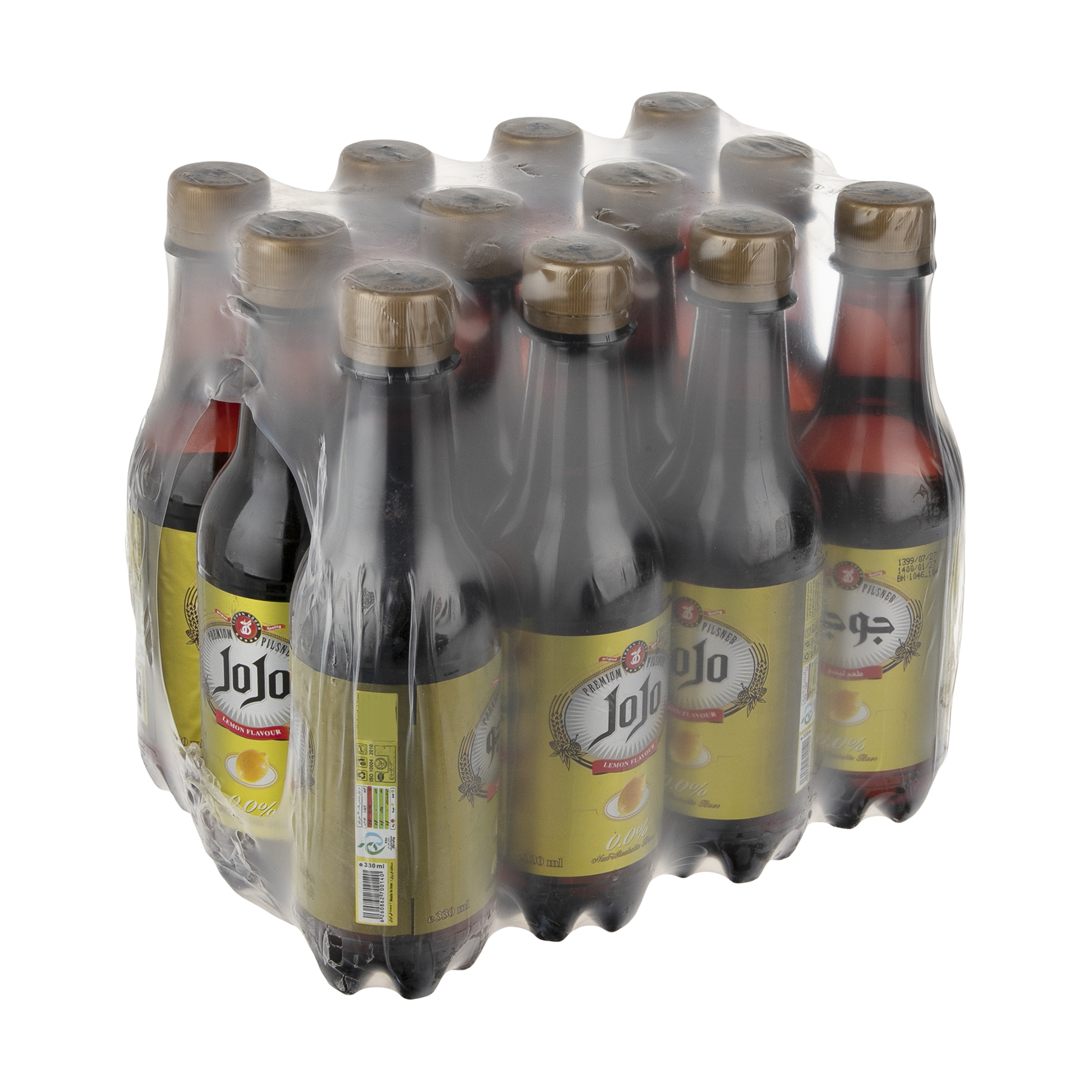 ماءالشعیر جوجو با طعم لیمو - 330 میلی لیتر بسته 12 عددی ماءالشعیر جوجو با طعم لیمو - 330 میلی لیتر بسته 12 عددی