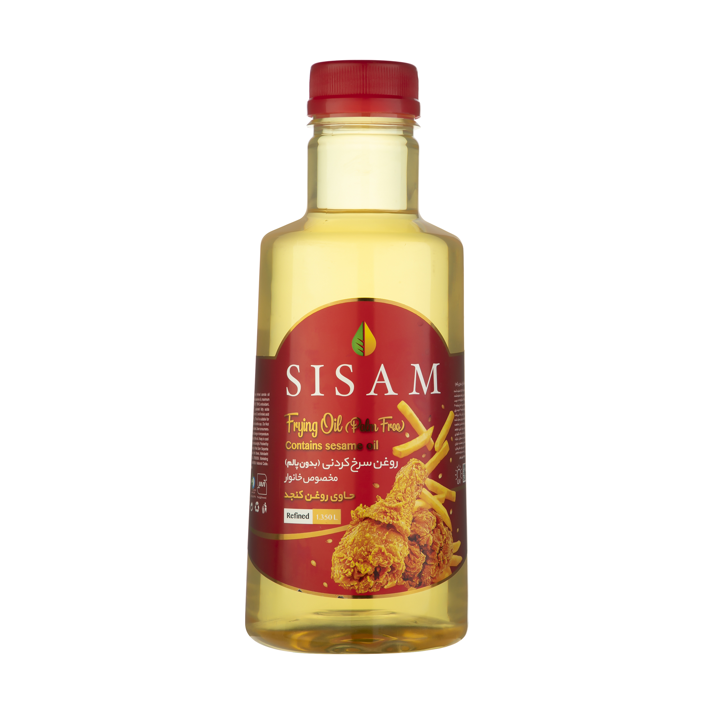 روغن سرخ کردنی سی سام - 1350 میلی لیتر روغن سرخ کردنی سی سام - 1350 میلی لیتر