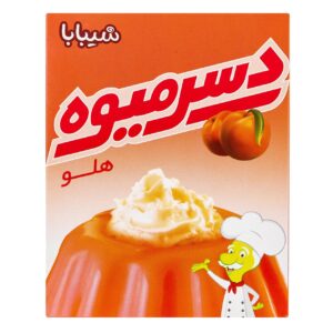 پودر دسر هلو شیبابا مقدار 50 گرم