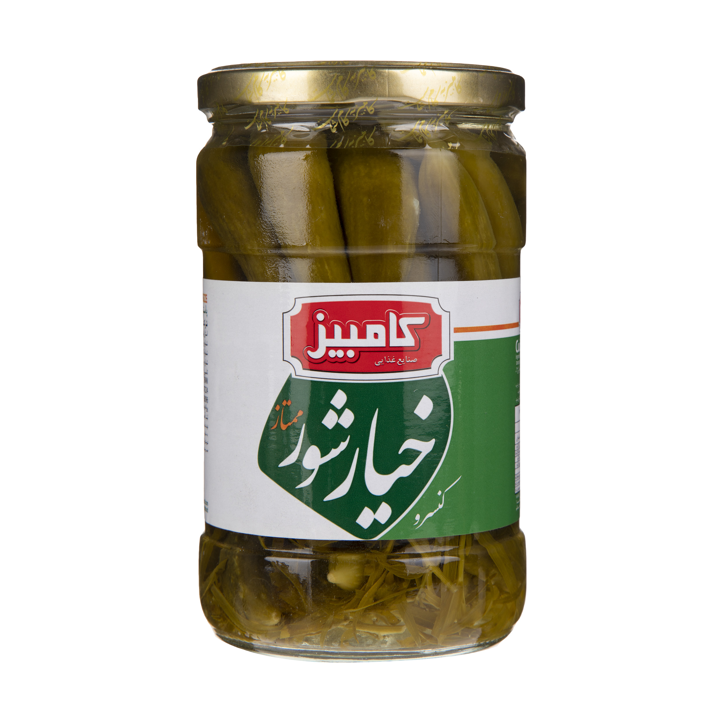 کنسرو خیارشور ممتاز کامبیز 660 گرم کنسرو خیارشور ممتاز کامبیز 660 گرم