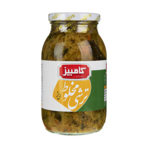 ترشی مخلوط ریز کامبیز مقدار 670 گرم