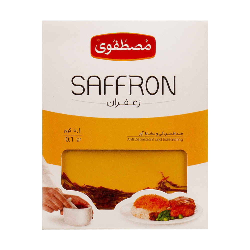 زعفران درجه یک مصطفوی مقدار 0.1 گرم زعفران درجه یک مصطفوی مقدار 0.1 گرم