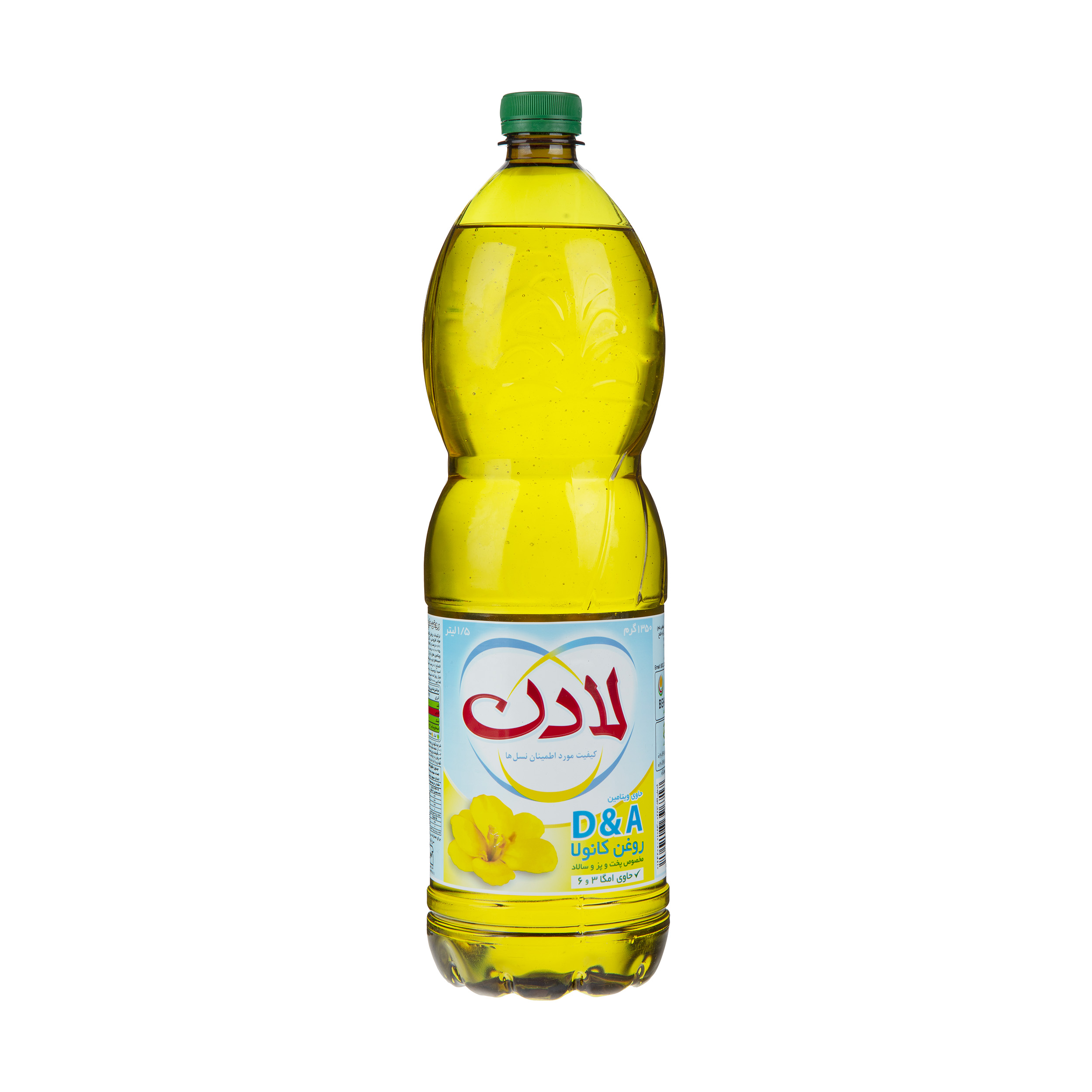 روغن کانولا لادن حاوی ویتامین دی و ای - 1.5 لیتر روغن کانولا لادن حاوی ویتامین دی و ای - 1.5 لیتر