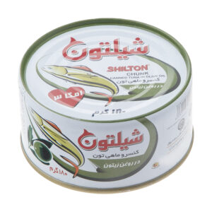 کنسرو ماهی تون در روغن زیتون شیلتون - 180 گرم
