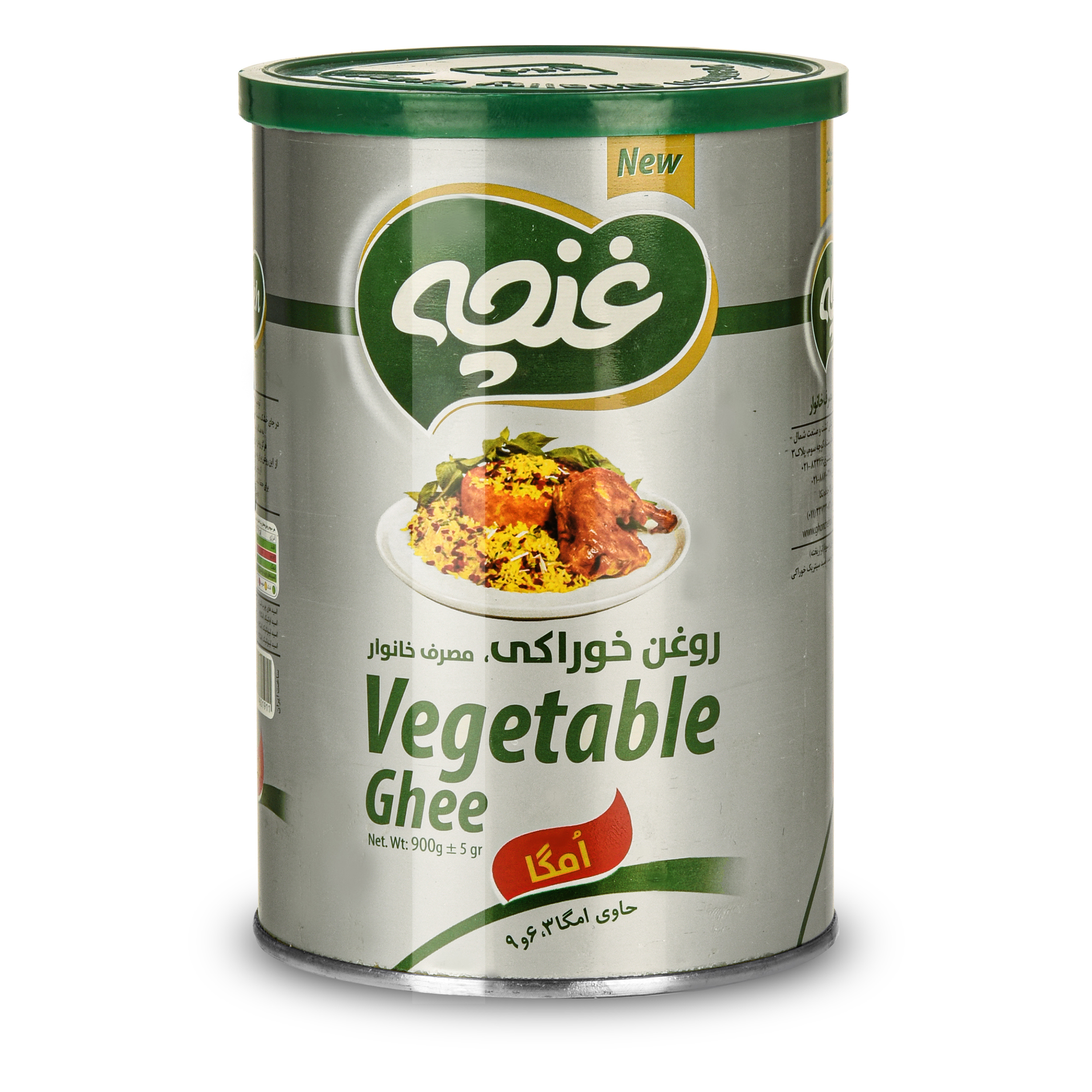 روغن گیاهی جامد غنچه - 900 گرم روغن گیاهی جامد غنچه - 900 گرم