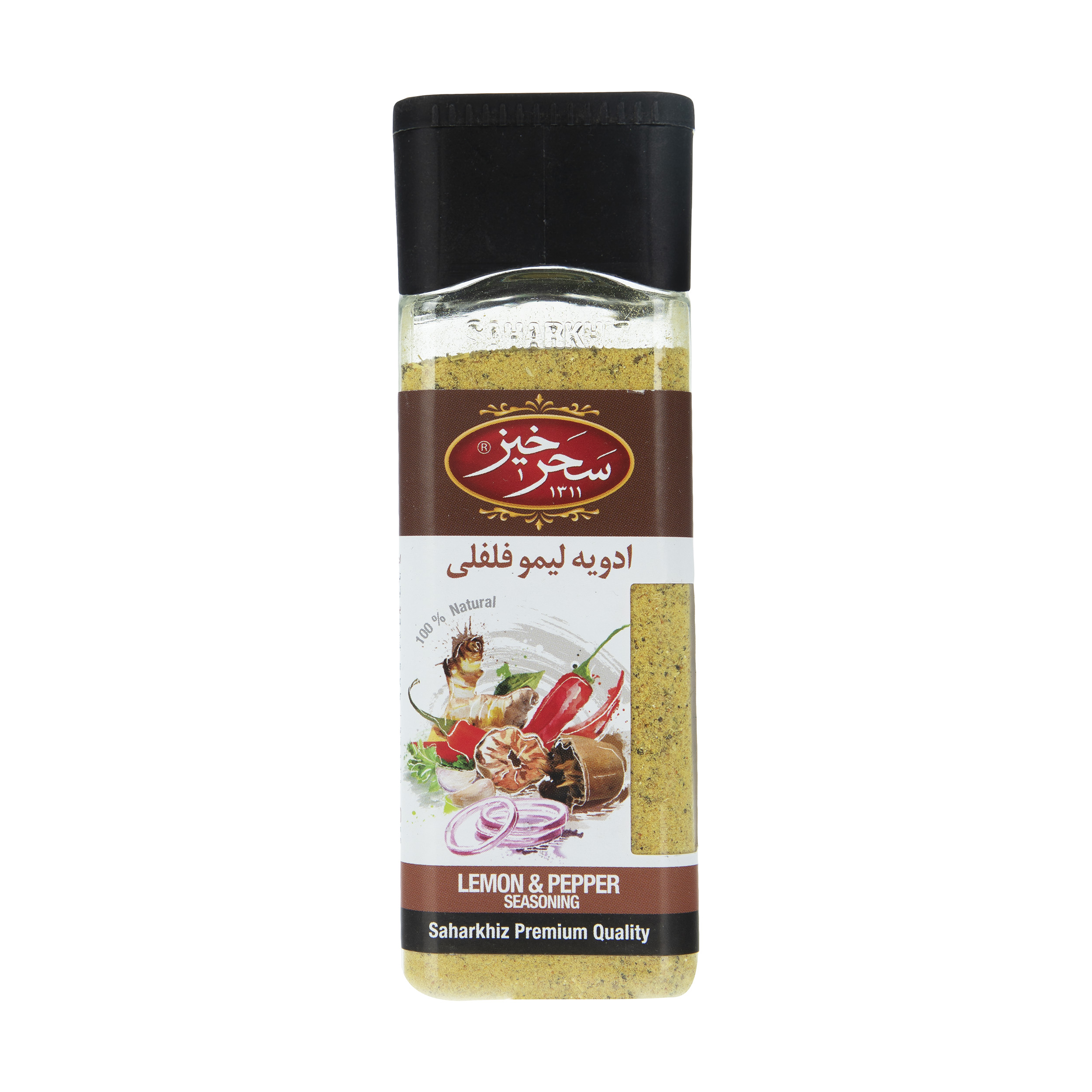 ادویه لیمو فلفلی سحرخیز مقدار 105 گرم ادویه لیمو فلفلی سحرخیز مقدار 105 گرم