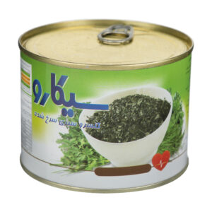 کنسرو سبزی سرخ شده سیکارو مقدار 450 گرم