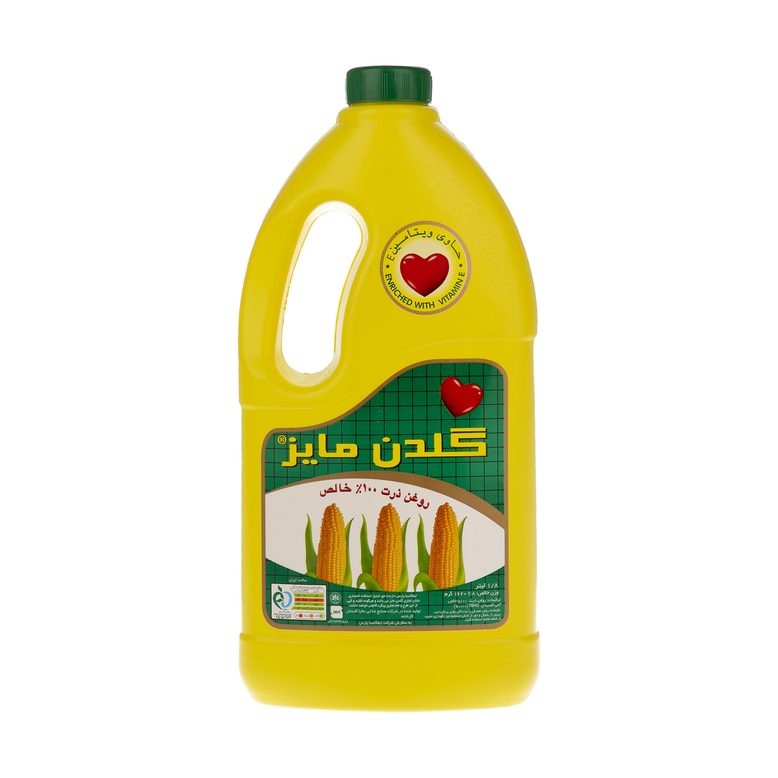 روغن ذرت گلدن مایز - 1.8 لیتر روغن ذرت گلدن مایز - 1.8 لیتر