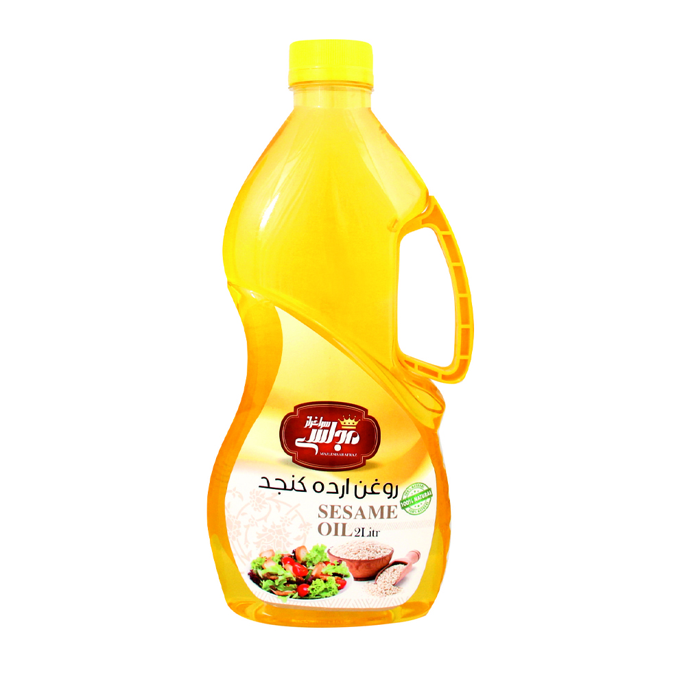 روغن ارده کنجد مجلسی سرافراز - 2 لیتر روغن ارده کنجد مجلسی سرافراز - 2 لیتر