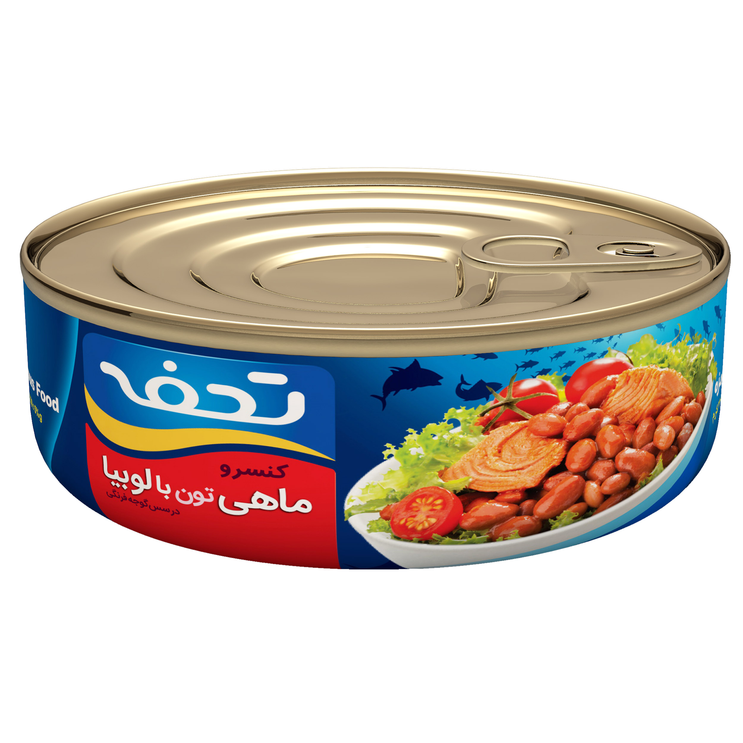 کنسرو ماهی تون لوبیا چیتی تحفه - 230 گرم کنسرو ماهی تون لوبیا چیتی تحفه - 230 گرم