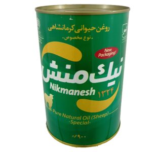 روغن حیوانی کرمانشاهی مخصوص نیک منش - 900 گرم