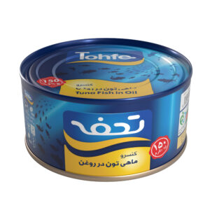 کنسرو ماهی تون در روغن تحفه - 150 گرم