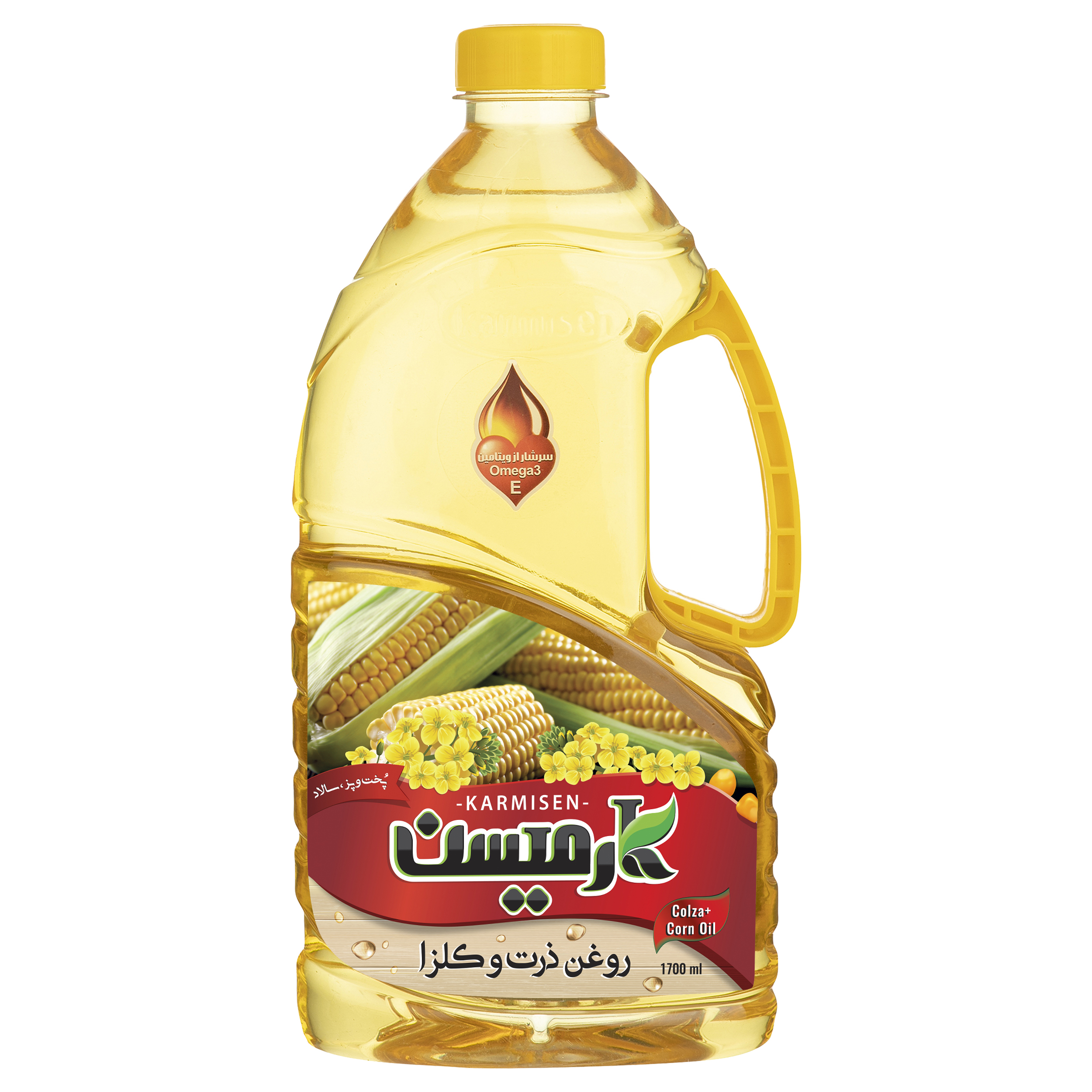 روغن ذرت کلزا بدون بو کارمیسن - 1.7 لیتر روغن ذرت کلزا بدون بو کارمیسن - 1.7 لیتر
