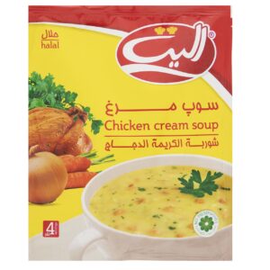 سوپ نیمه آماده  مرغ الیت مقدار 61 گرم
