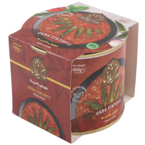 کنسرو خورش بامیه بدون گوشت گیلانی - 460 گرم