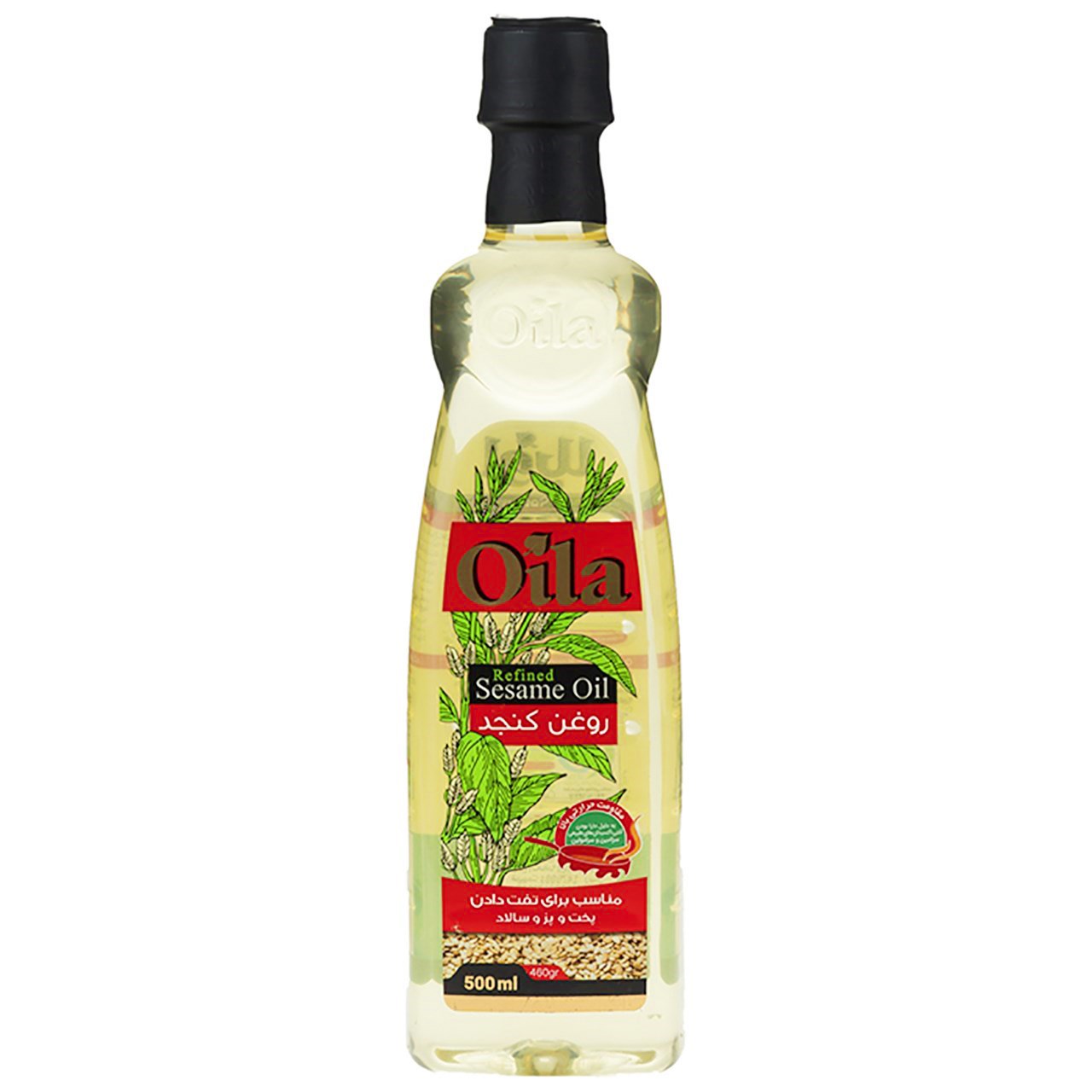 روغن کنجد اویلا - 500 میلی لیتر روغن کنجد اویلا - 500 میلی لیتر