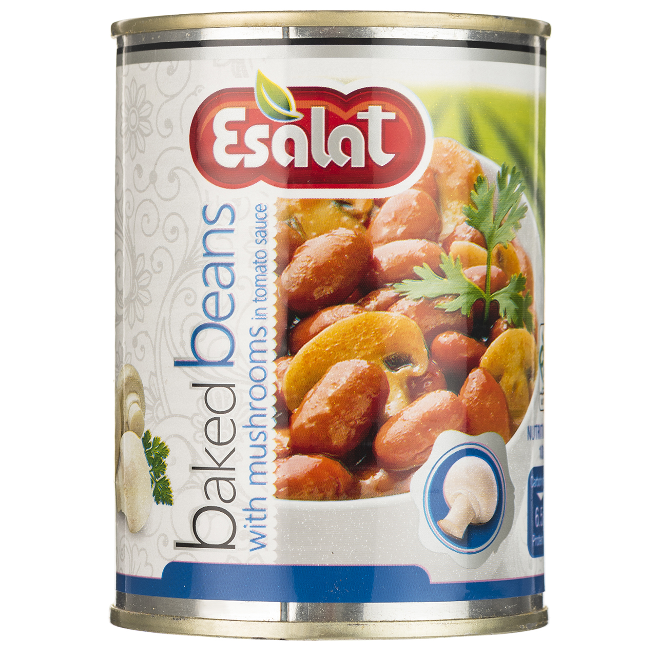 خوراک لوبیا چیتی با قارچ در سس گوجه فرنگی اصالت - 380 گرم خوراک لوبیا چیتی با قارچ در سس گوجه فرنگی اصالت - 380 گرم