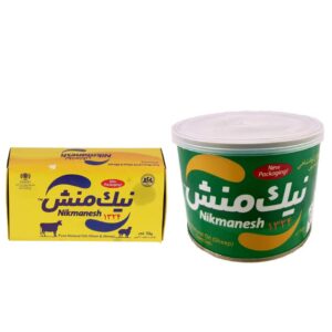 روغن حیوانی کرمانشاهی مخصوص نیک منش - 450 گرم و روغن حیوانی ممتاز نیک منش بسته 50 عددی