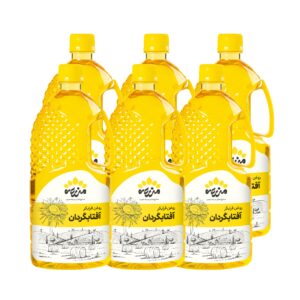 روغن آفتابگردان فرابکر مزرعه جنوبی - 1 لیتر بسته شش عددی