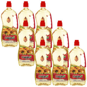روغن سرخ کردنی پایه کنجد کارمیسن - 920 میلی لیتر مجموعه 9 عددی