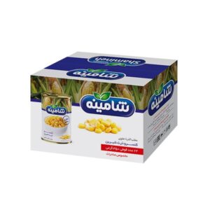 کنسرو ذرت شیرین شامینه - ۳۵۰ گرم بسته 24 عددی
