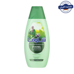 شامپو مو شاوما مدل 7Herbs حجم 400 میلی لیتر