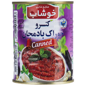 کنسرو خوراک بادمجان خوشاب - 350 گرم