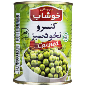 کنسرو نخود سبز خوشاب - 350 گرم